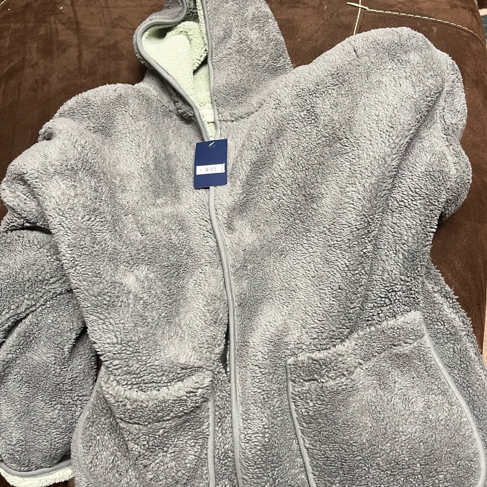 NWT Lucky Brand Reversible Cardigan - Picture 6 of 8